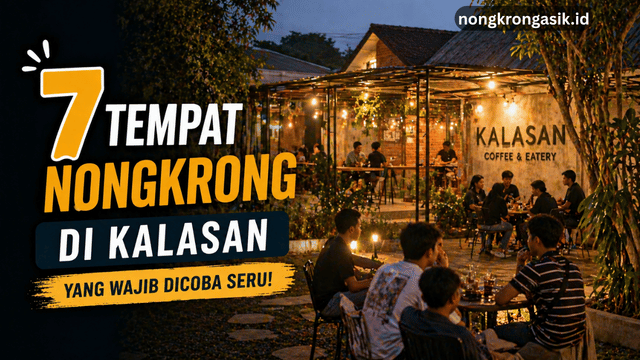 tempat nongkrong di Kalasan